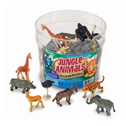 Learning Resources Jungle Animal Counters - 60 Pieces, Ages 3+ Toddler Learning Toys, Educational Counting And Sorting Toys -Learning Resources GUEST fec6c5db b0e7 400f a96c e9599329f740