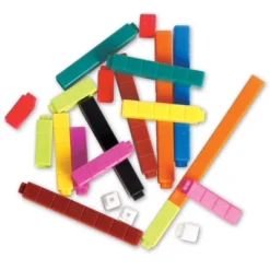 Learning Resources Connecting Rods Multipack, 444 Plastic Rods